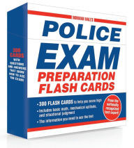 Norman Hall's Police Exam Preparation Flash Cards