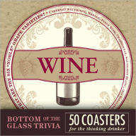 Bottom of the Glass Trivia Coasters - Wine