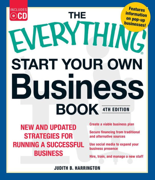 The Everything Start Your Own Business Book, 4Th Edition New and