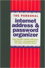 Personal Internet Address & Password Logbook Black