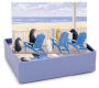 Dogs On Deck Chairs Note Cards