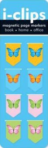 Title: Butterflies i-Clips Magnetic Bookmarks, Author: Margaret Peter Pauper Press Staff