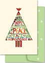 Peace Hope Tree Christmas Boxed Cards