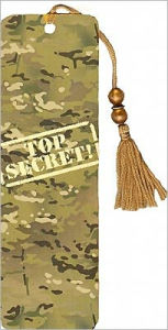 Camouflage Beaded Paper Bookmark