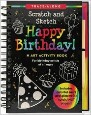 Title: Scratch & Sketch Happy Birthday (Trace-Along): An Art Activity Book, Author: Zschock Heather
