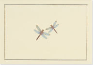 Title: Blue Dragonflies Note Cards Set of 14