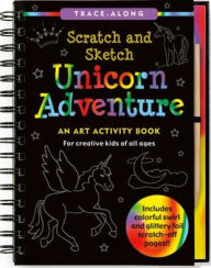Title: Scratch & Sketch Unicorn Adventure (Trace-Along): An Art Activity Book, Author: Zschock Heather