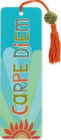 Carpe Diem Beaded Bookmark