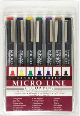 Studio Series Fine-Line Marker Set (30 Markers, 0 4 MM Tip)