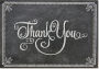 Chalkboard Thank You Notes Set of 14