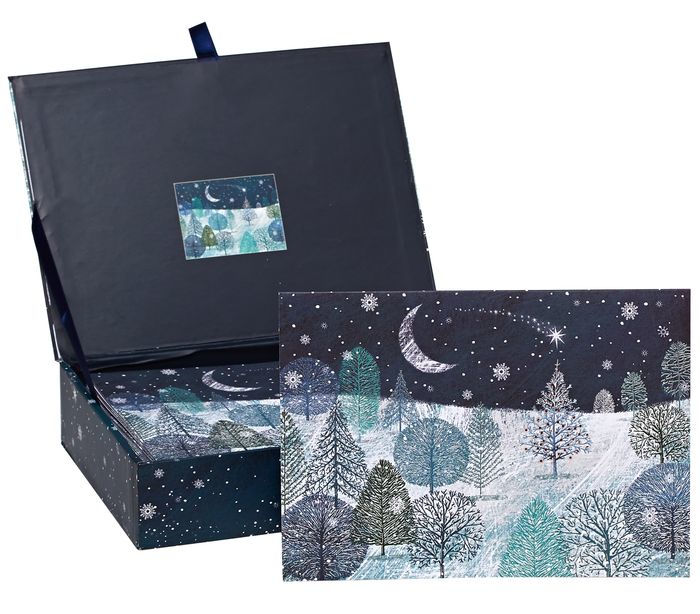 A Midnight Clear Christmas Boxed Card by Peter Pauper Press Barnes