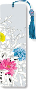 Title: Modern Floral Bookmark
