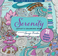 Title: Serenity Artist's Coloring Book: 31 Stress-Relieving Designs, Author: Frieden Sarajo