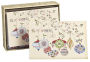 Watercolor Ornaments Christmas Boxed Card