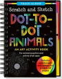 Scratch & Sketch Dot-to-Dot Animals (Trace-Along): An Art Activity Book