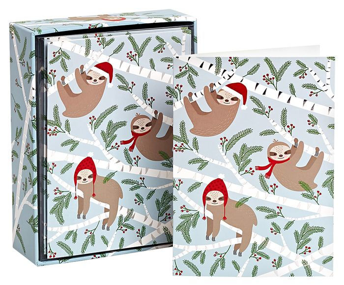 Merry Sloths Christmas Boxed Card 9781441323514 Item Barnes & Noble®