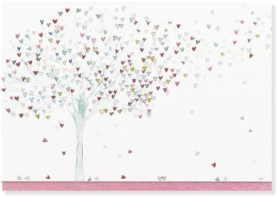 Tree of Hearts Note Cards