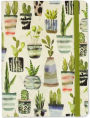 Medium Watercolor Succulents Journal