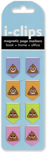 Title: POOP EMOJI ICLIPS - MAGNETIC BOOKMARKS