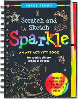 Scratch and Sketch Glamour Girls (Art Activity Book) (Scratch & Sketch)