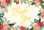 Floral Frame Thank You Notes