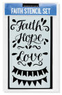 Faith - Stencil Set