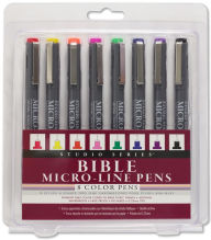 Title: Studio Series Bible Micro-Line Pens 8-Pack