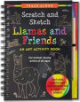 Scratch & Sketch Llamas & Friends (Trace-Along): An Art Activity Book