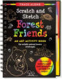 Scratch & Sketch Forest Friends (Trace-Along): An Art Activity Book