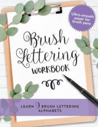 Title: Brush Lettering Workbook