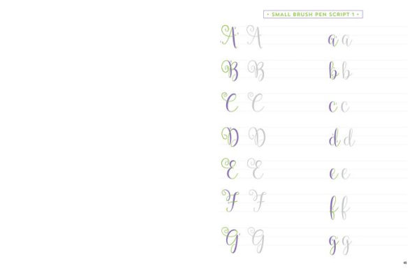 Brush Lettering Workbook