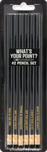 Title: What's Your Point Pencil Set