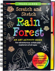 Title: Scratch & Sketch Rain Forest (Trace-Along): An Art Activity Book, Author: Beilenson Suzanne