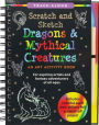 Scratch & Sketch Dragons & Mythical Creatures (Trace-Along): An Art Activity Book