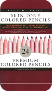 Title: Studio Series Skin Tone Colored Pencils (Set of 24)