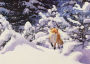 Red Fox in Winter Deluxe Boxed Holiday Cards
