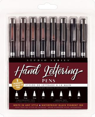 Studio Series Hand Lettering Pens (Set of 8)