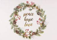 Festive Wreath Christmas Boxed Card