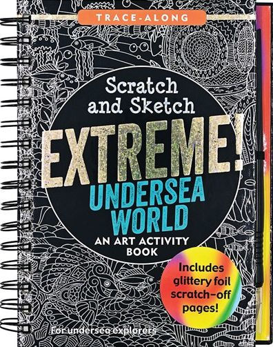 Scratch Art Around The World Activity Book