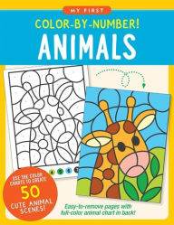 Title: Color-by-Number! Animals, Author: Peter Pauper Press