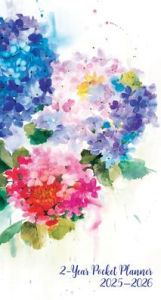 Title: 2025-26 Hydrangeas 2-Year Pocket Planner (24-Month Calendar)