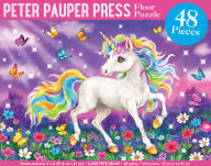 Title: Unicorn World Kids' Floor Puzzle (48 Pieces) (36 Inches Wide X 24 Inches High), Author: Peter Pauper Press