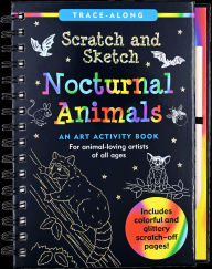 Title: Scratch & Sketch Nocturnal Animals, Author: Peter Pauper Press
