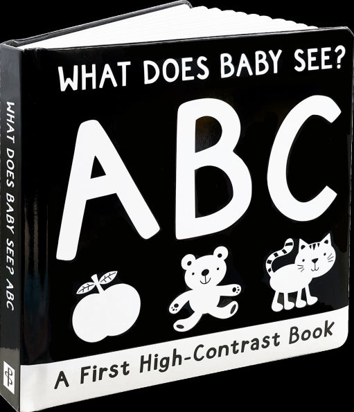 What Does Baby See? ABC: A First High-Contrast Board Book