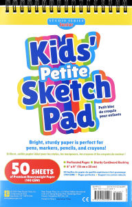 Title: Studio Series Jr. Kids' Portable Sketch Pad 6 X 9 Inches (50 Perforated Sheets), Author: Peter Pauper Press