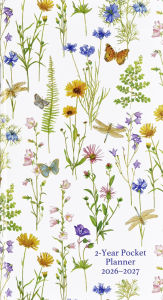 Title: 2026-2027 Wildflower Garden 2-Year Pocket Planner