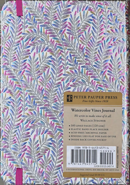 Watercolor Vines Journal (Diary, Notebook)
