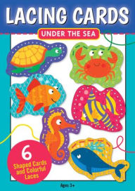 Title: Under the Sea Lacing Cards (set of 6 cards), Author: Peter Pauper Press