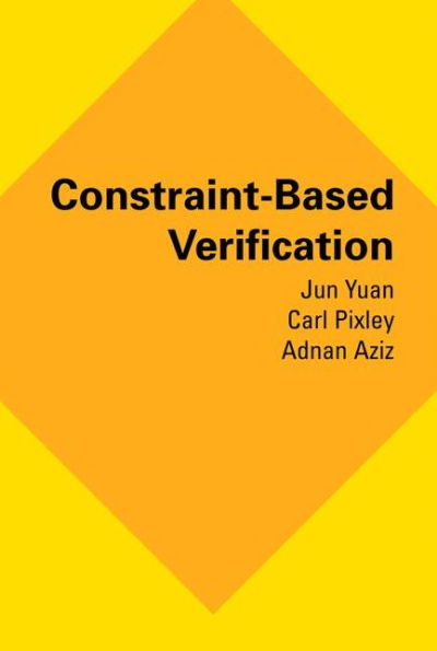 Constraint-Based Verification / Edition 1