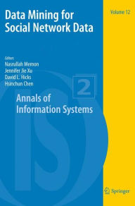 Title: Data Mining for Social Network Data, Author: Nasrullah Memon